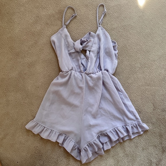 LILAC ROMPER - Picture 2 of 4